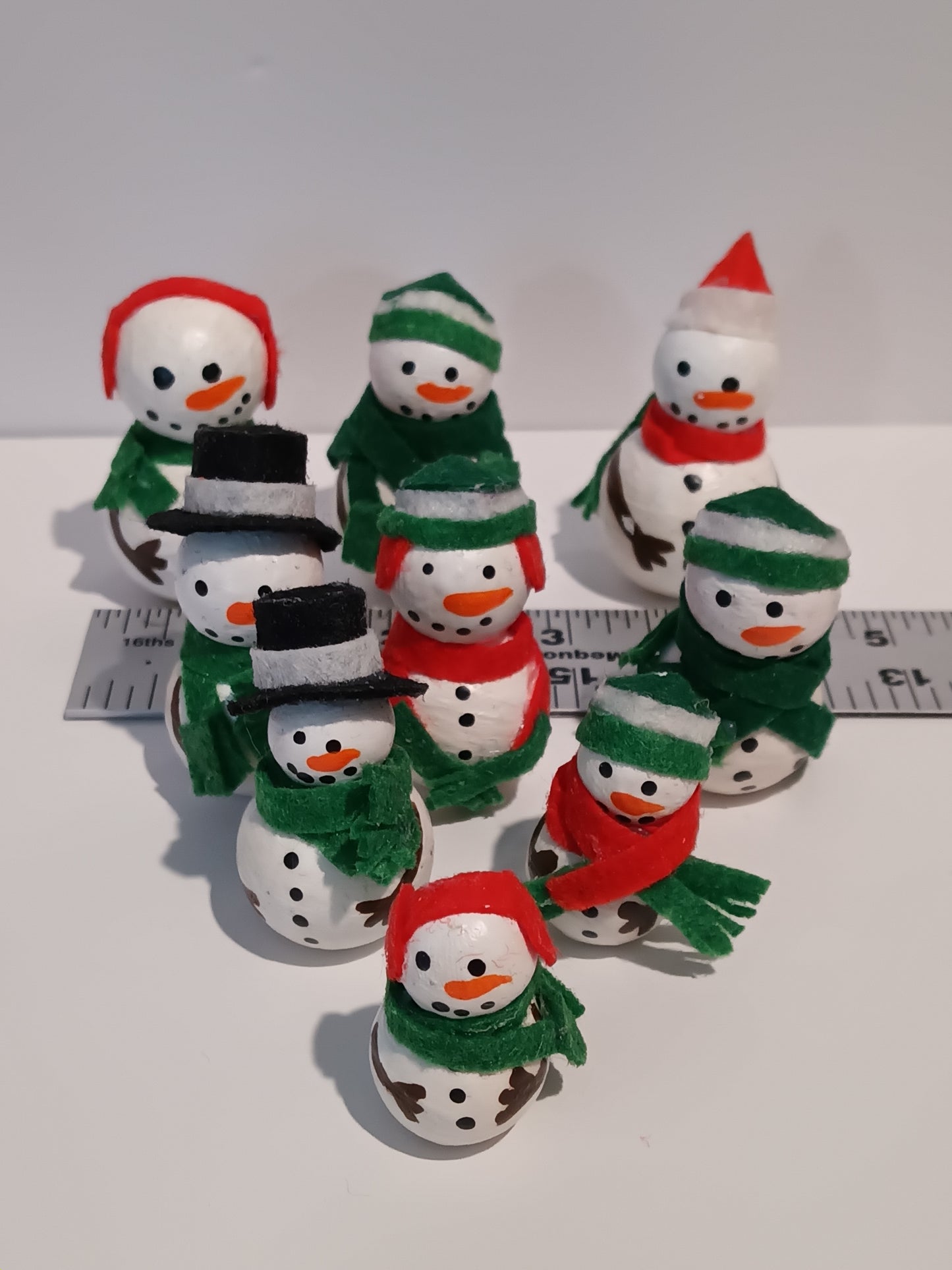 Hand Painted Dollhouse Figures