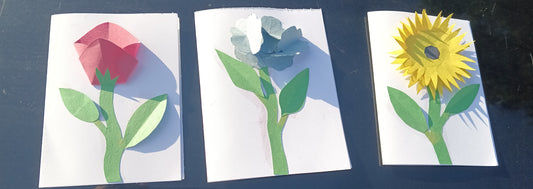 Handmade Flower Cards